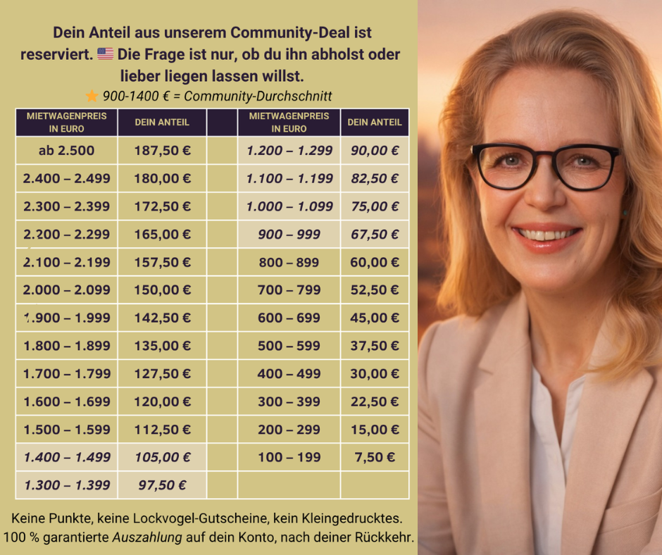 Übersicht zur Berechnung des Community-Anteils