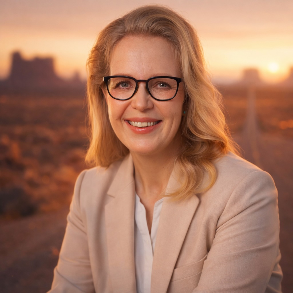 Porträtfoto der Autorin Sylvia Spleth